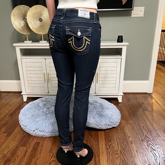 AUTHENTIC TRUE RELIGION Skinny Jeans. Size 29. Inseam 40.5. New! - Picture 4 of 11